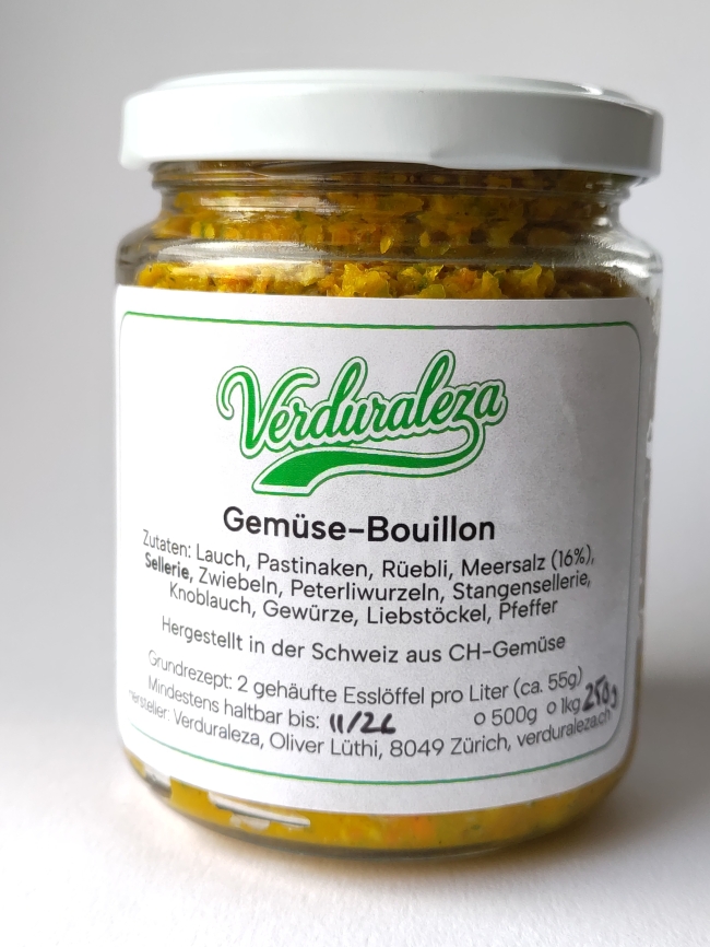 Gemüse-Bouillon 250g im Glas